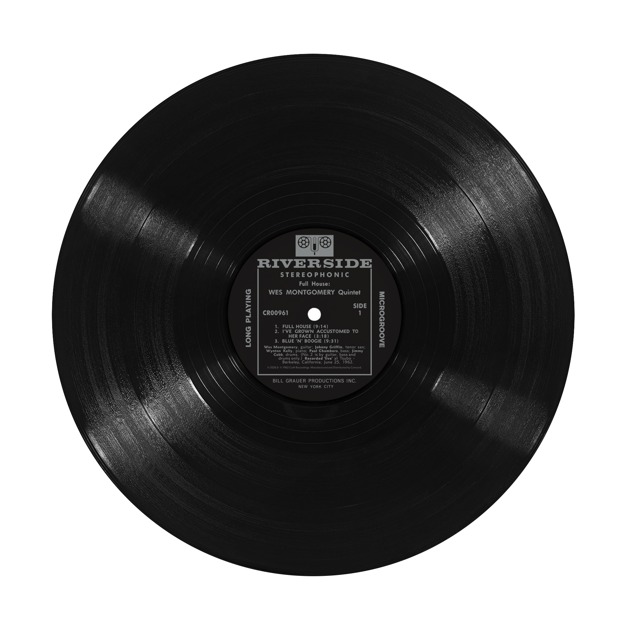 Wes Montgomery Full House (Original Jazz Classics Series) Vinyl LP 433025