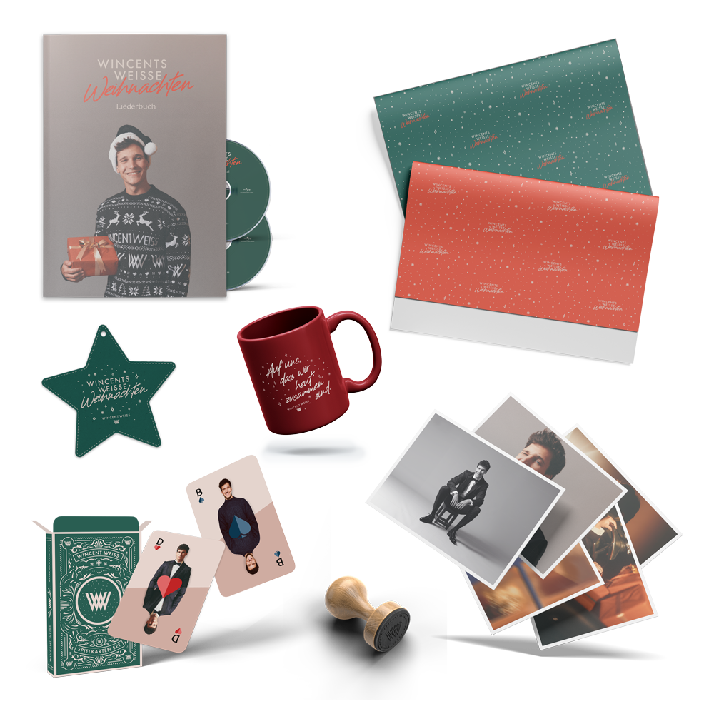 Wincent Weiss Wincents Weisse Weihnachten Limitierte Keksdose (CD Box) 335201