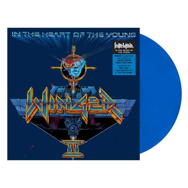 Winger - Winger II: In The Heart Of The Young (LP - Coloured Cobalt Blue Vinyl)
