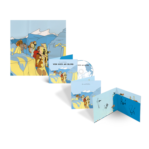 Wir Sind Helden - Von Hier An Blind (Digipack CD mit exklusiver signierter Grußkarte und Poster)