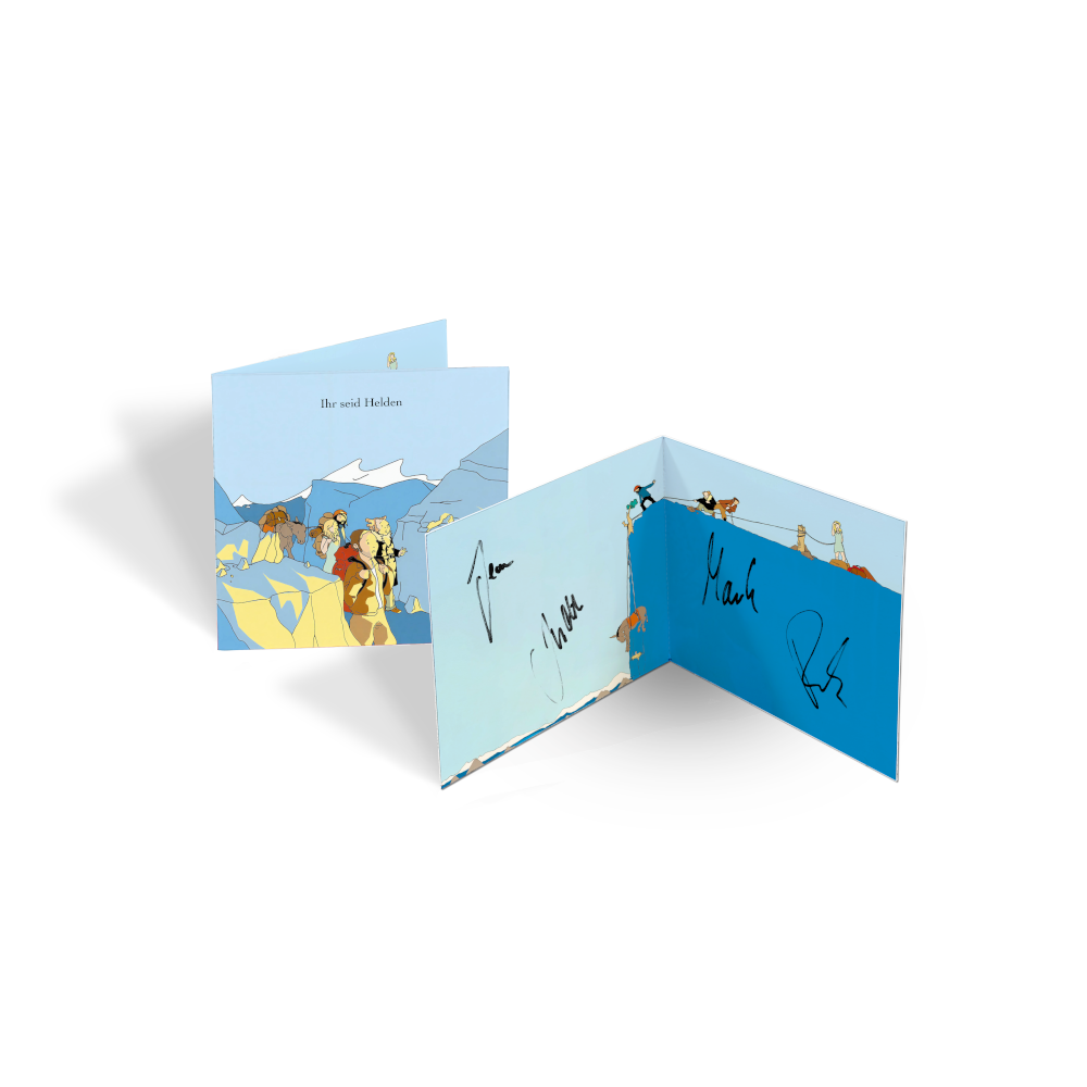 Wir Sind Helden Von Hier An Blind Digipack CD mit exklusiver signierter Grußkarte und Poster 463971