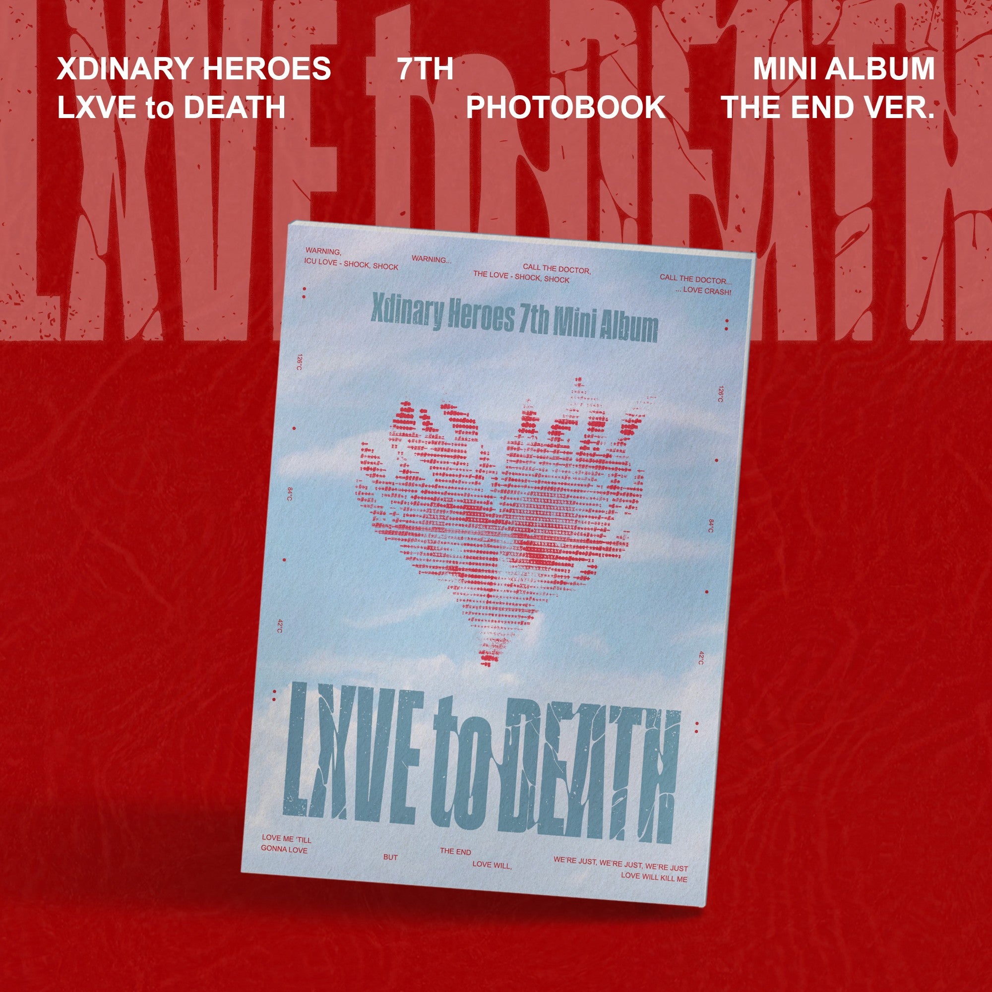 Xdinary Heroes LXVE to DEATH (The End ver.) CD 423002