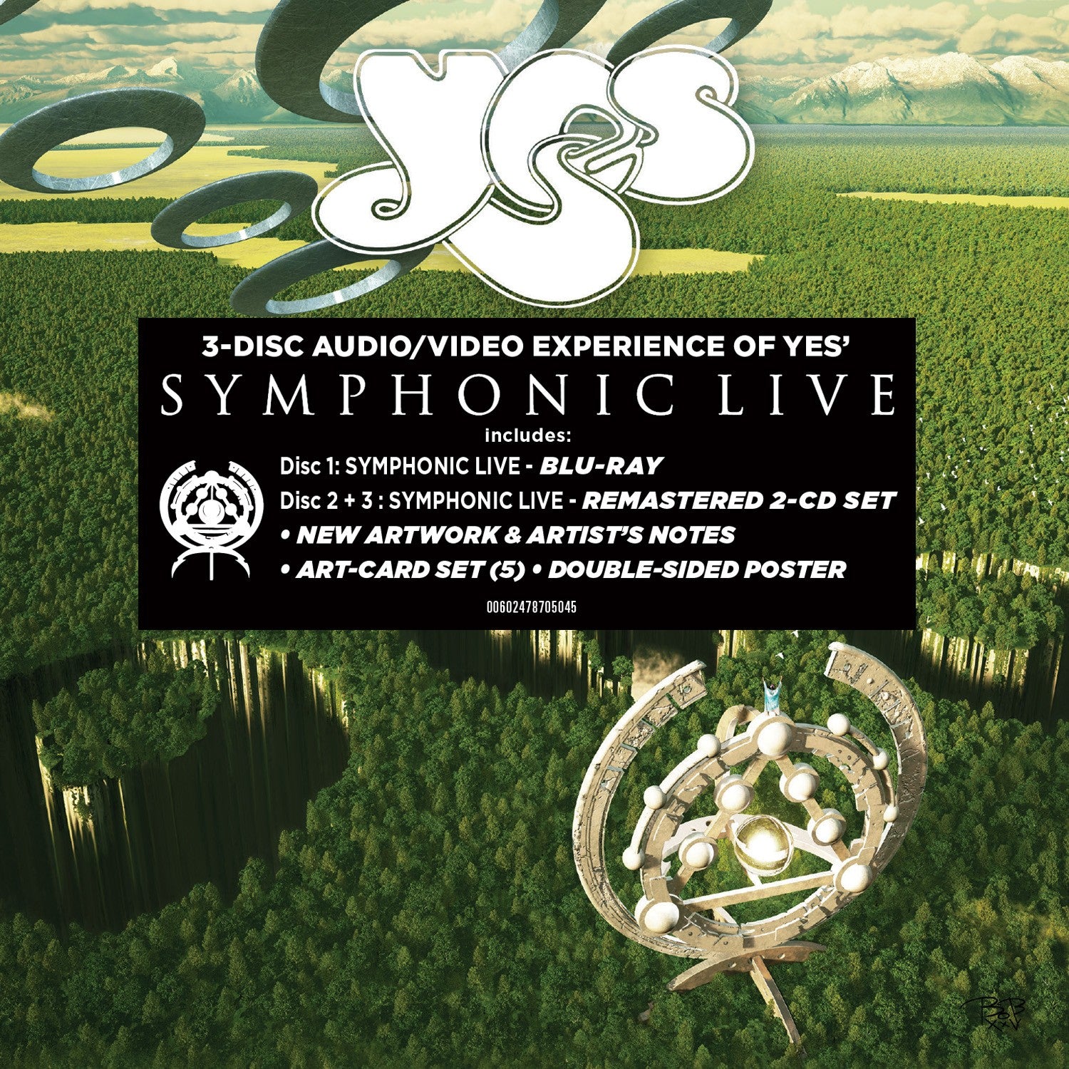 Yes SYMPHONIC LIVE Blu-ray+2CD 429546