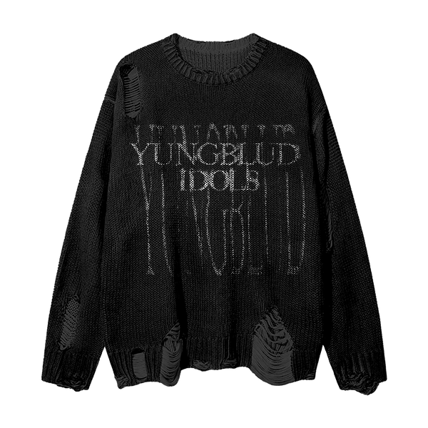 Yungblud - IDOLS DISTRESSED KNIT SWEATER (Sweater)