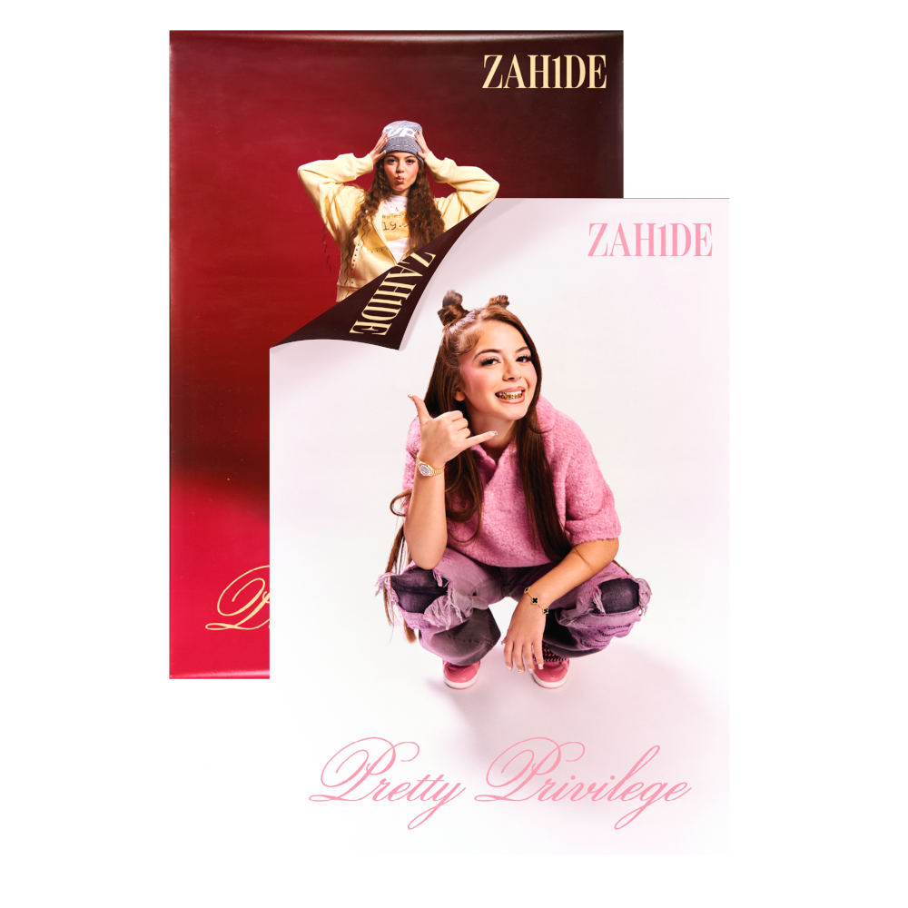 ZAH1DE Pretty Privilege CD + Limitiertes Poster + Polaroid + Notizbuch + Digitaler Bonusinhalt 429648