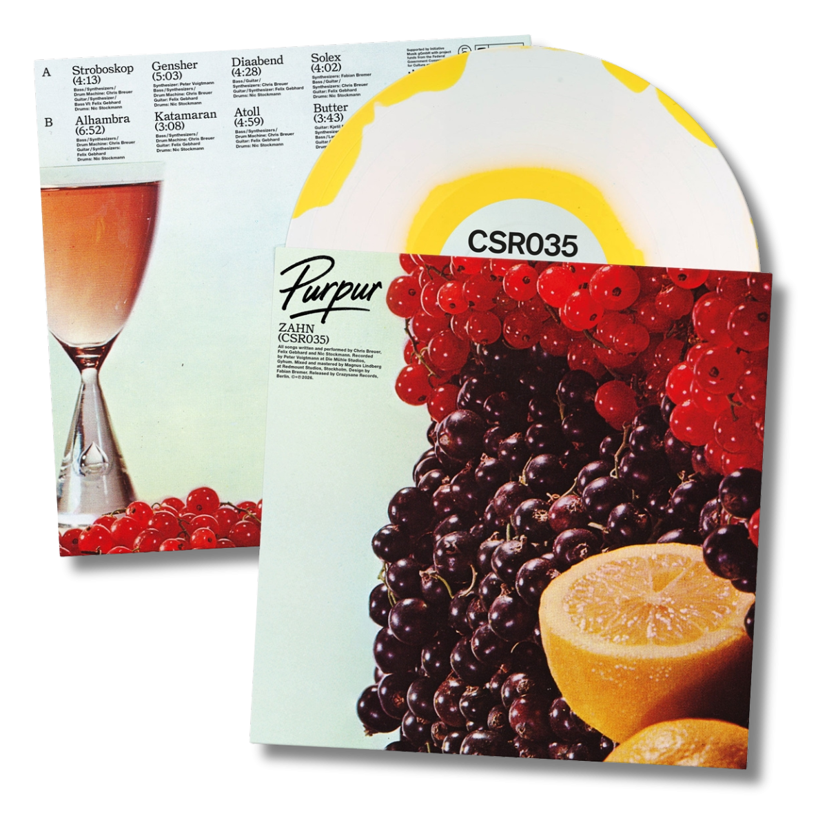 Zahn Purpur (Mango Glow Vinyl Edition) Mango Glow Vinyl LP 441367