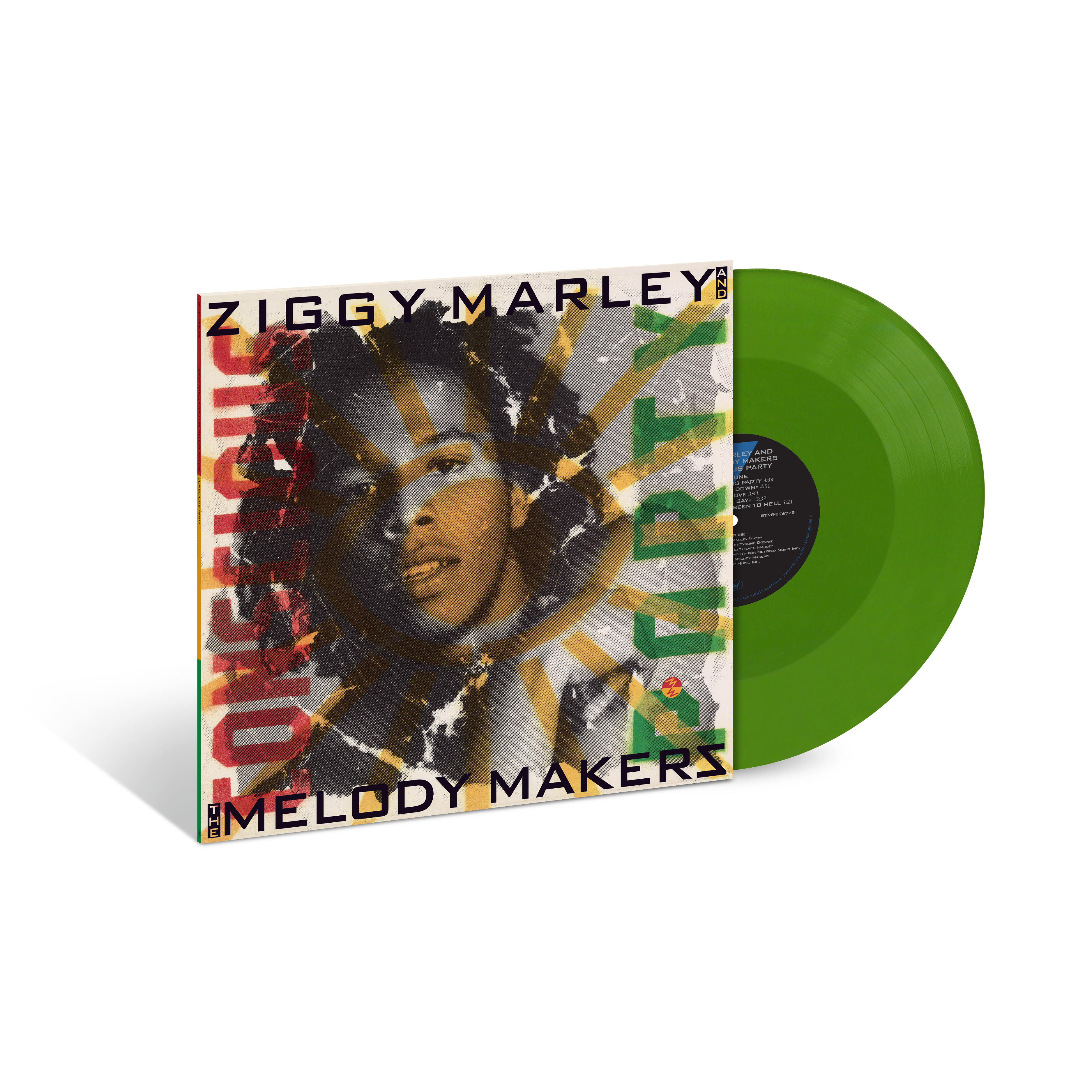 Ziggy Marley Consious Party D2C Coloured LP 455309