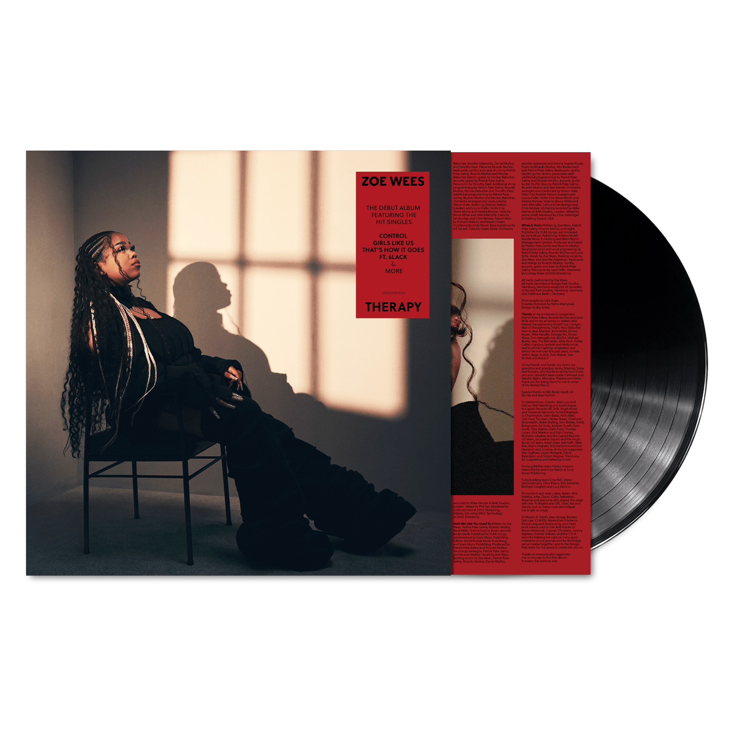 Zoe Wees Therapy Black Standard LP 317830