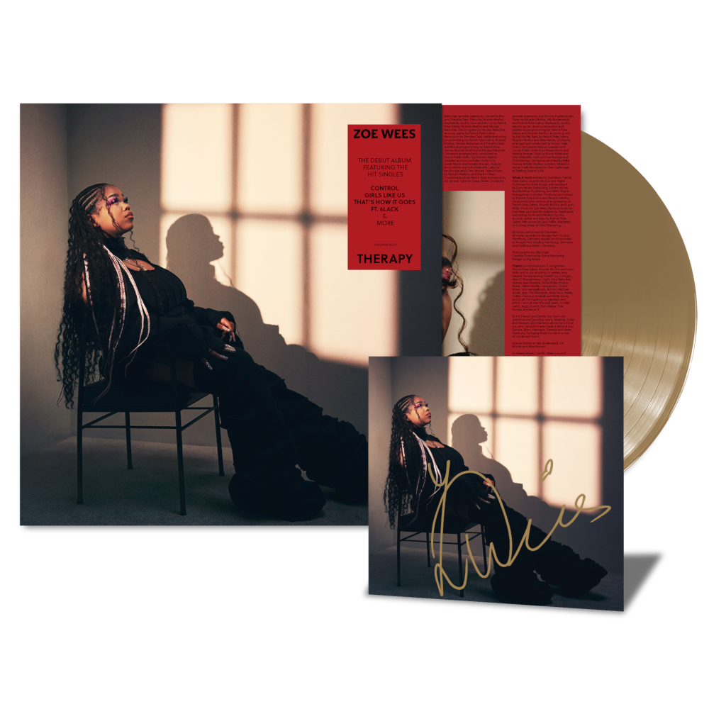 Zoe Wees Therapy Exclusive Limited Gold LP + Signed Art Card 318285
