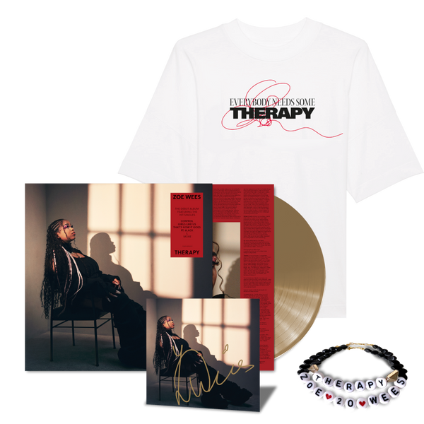 Zoe Wees - Therapy (Exclusive Ltd. Gold LP + Signed Card + T-Shirt + Bracelets)