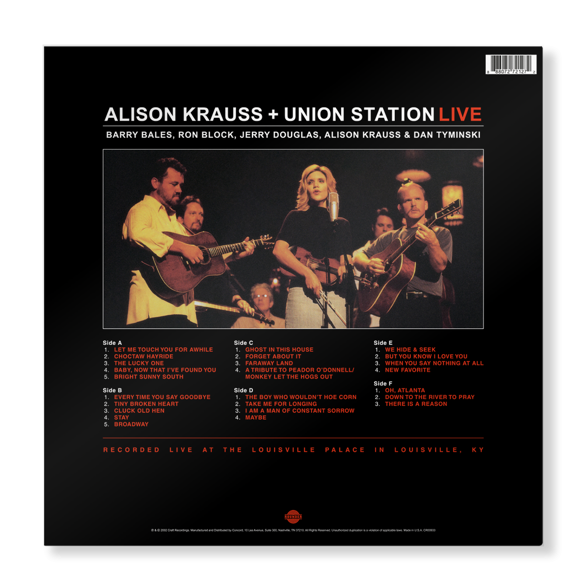 Alison Krauss Alison Krauss & Union Station - Live Vinyl 3LP 419076