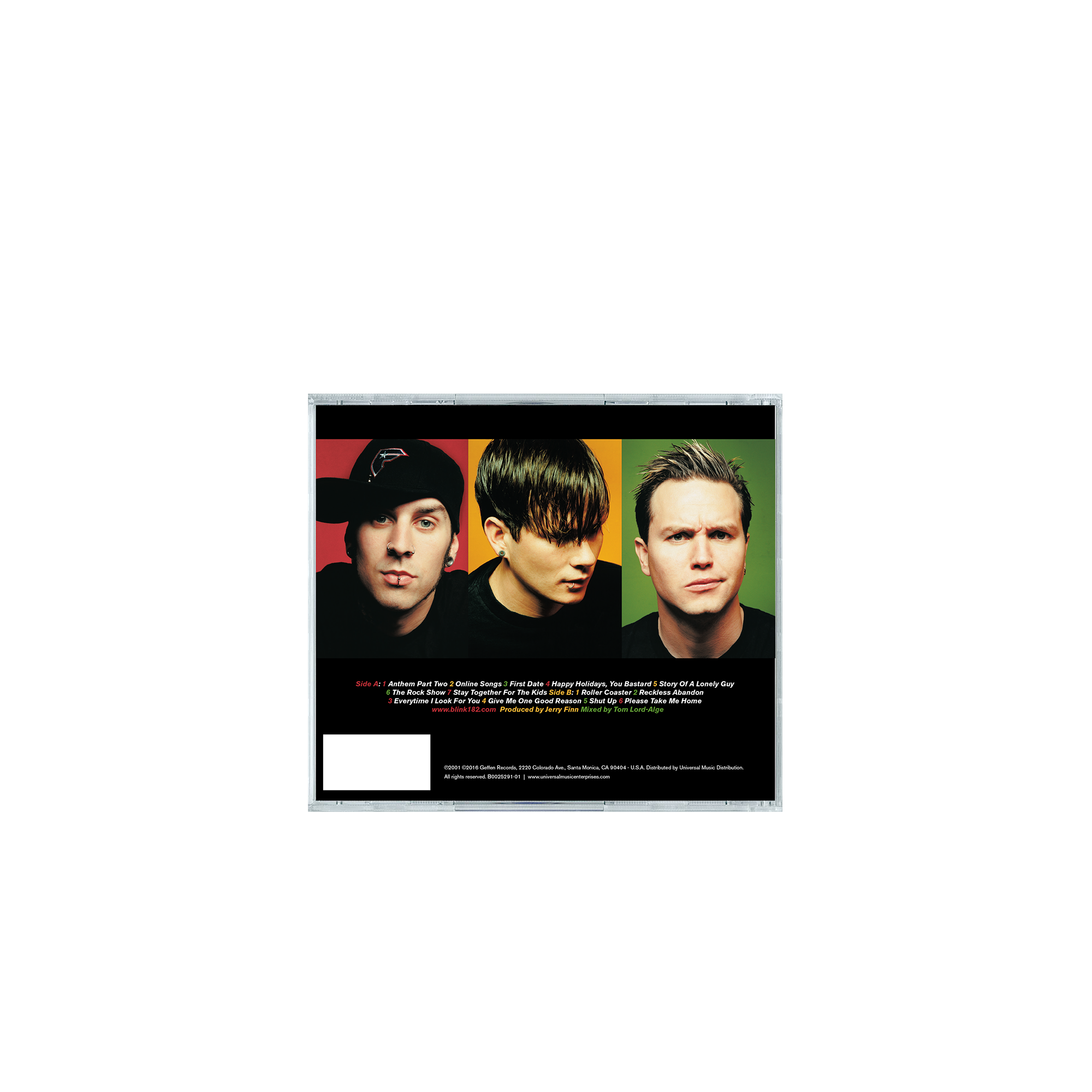 blink-182 Take Off Your Pants And Jacket (25 Year Anniversary Edition) CD 449766