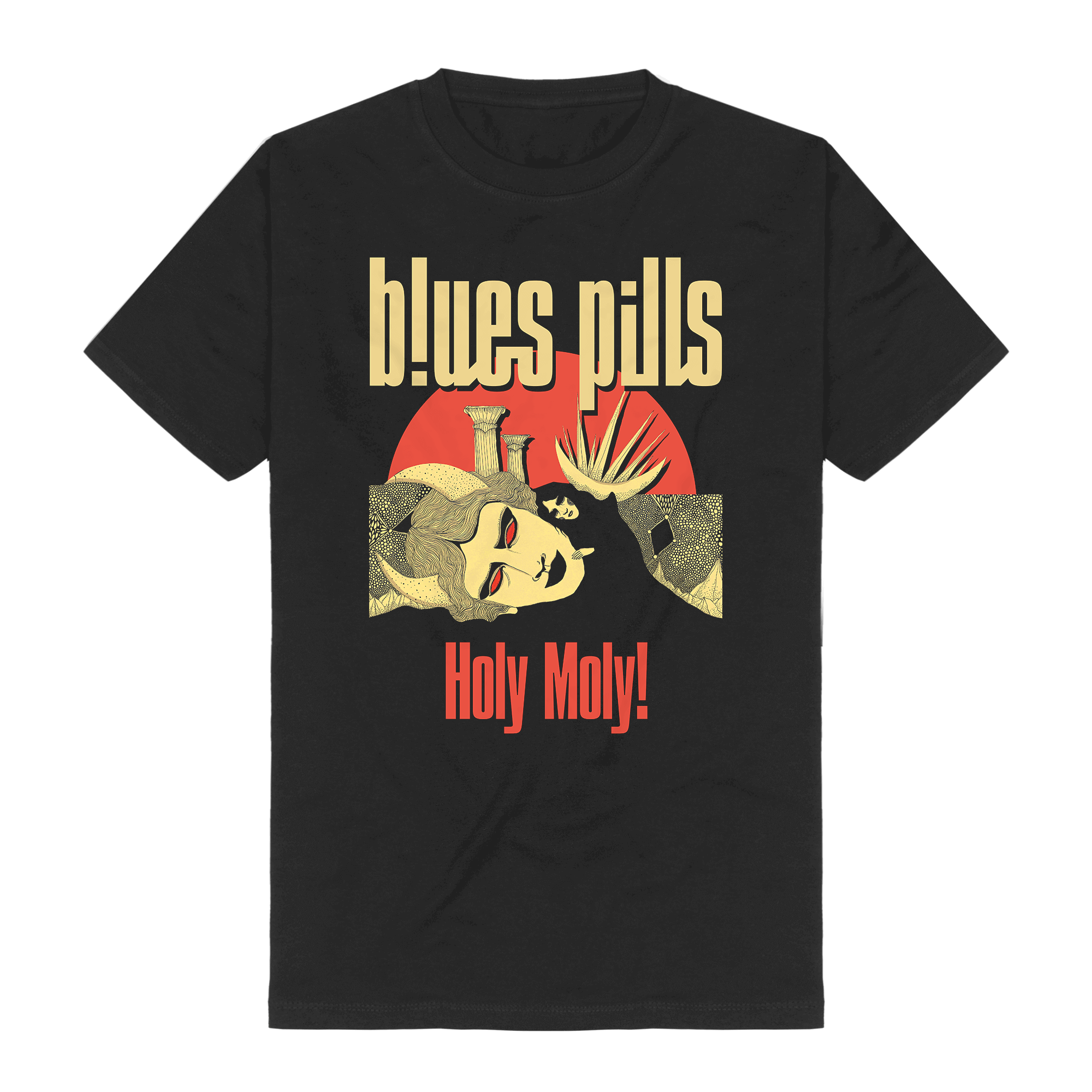 Blues Pills Holy Moly Cover T-Shirt 21240