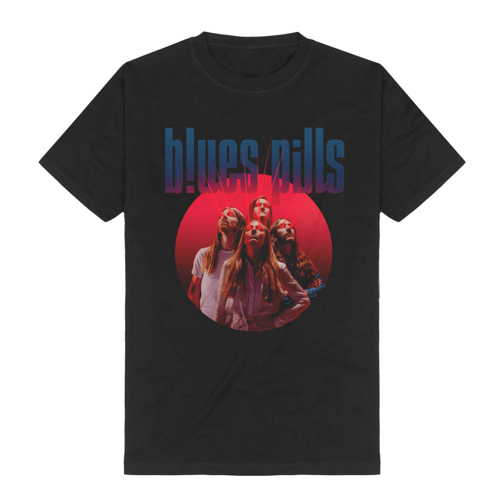 Blues Pills Laser Eyes T-Shirt 21212