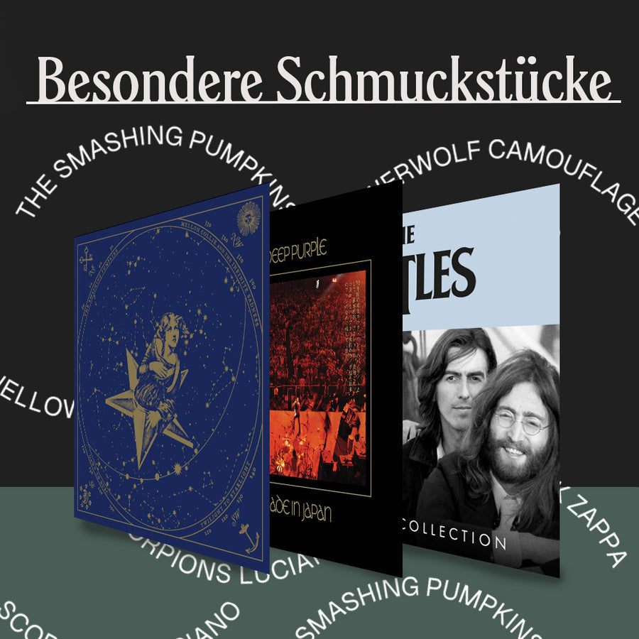 Banner für die Vinyl-Box-Sets für die Weihnachtsseite im The Circle Store