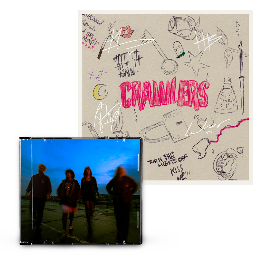 Crawlers The Mess We Seem To Make Deluxe CD + Signed Card 330724