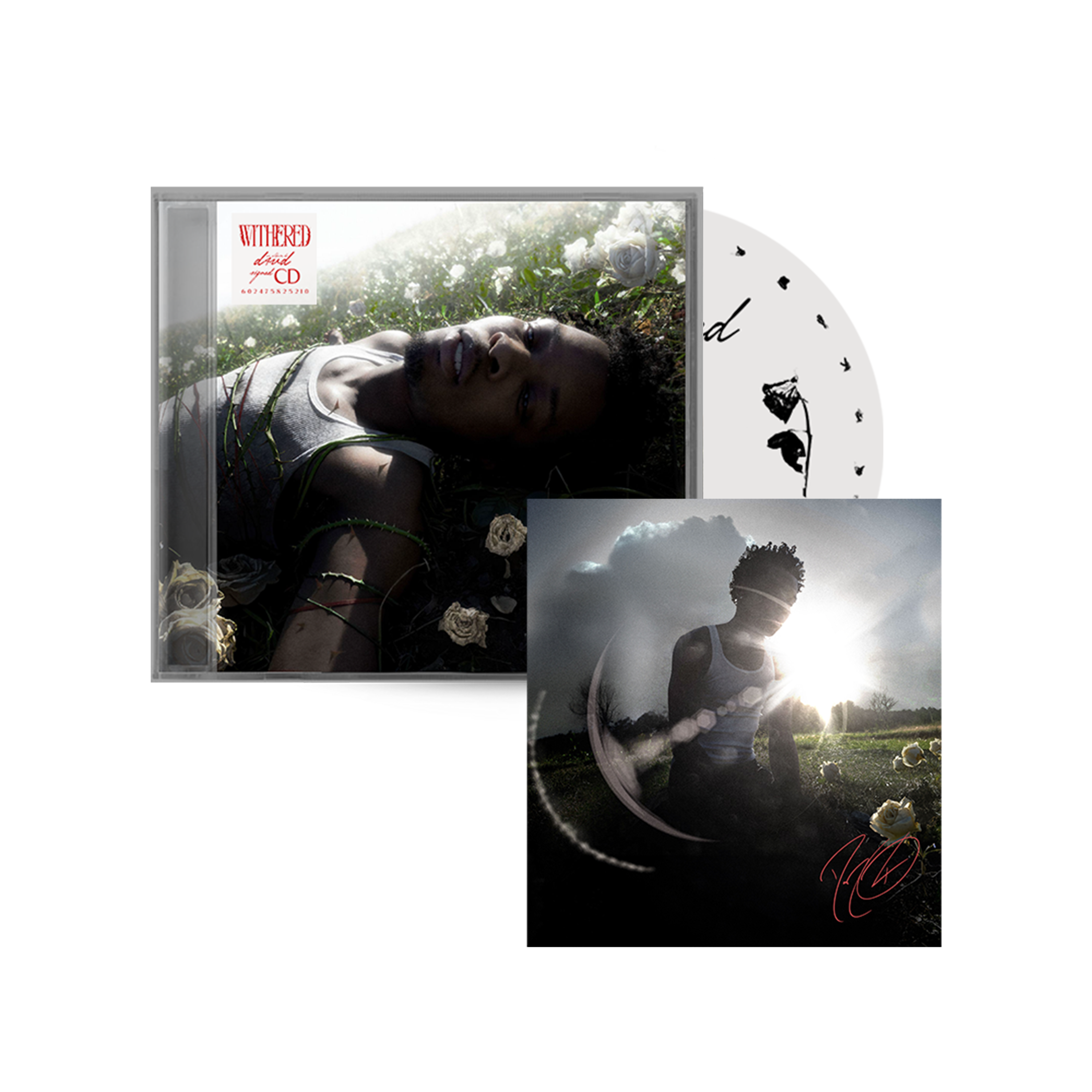 d4vd WITHERED Standard CD + Signed Art Card 396335