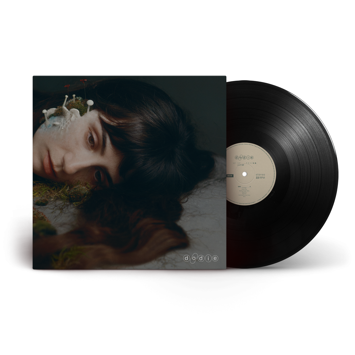 dodie Not For Lack of Trying (Black Vinyl) + Signed Art Card (Black Vinyl) + Signed Art Card 418806