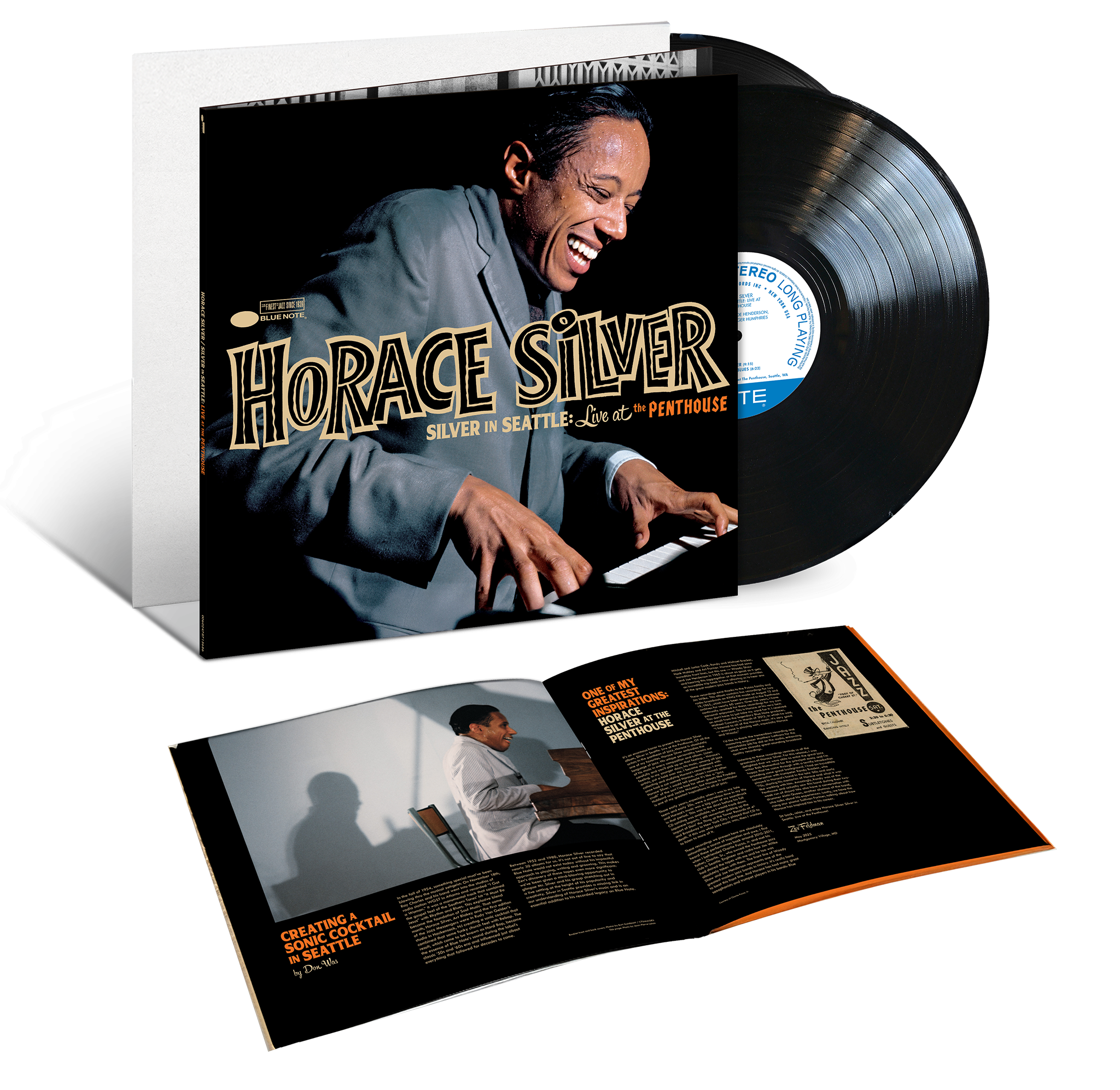 Horace Silver Silver In Seattle: Live at the Penthouse Excl. LP + White Label 420116