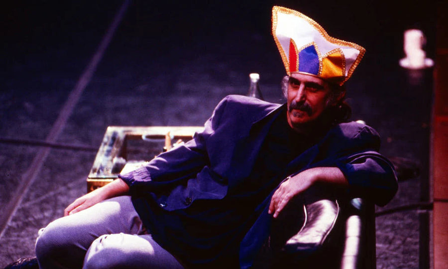 Das Foto zeigt Frank Zappa