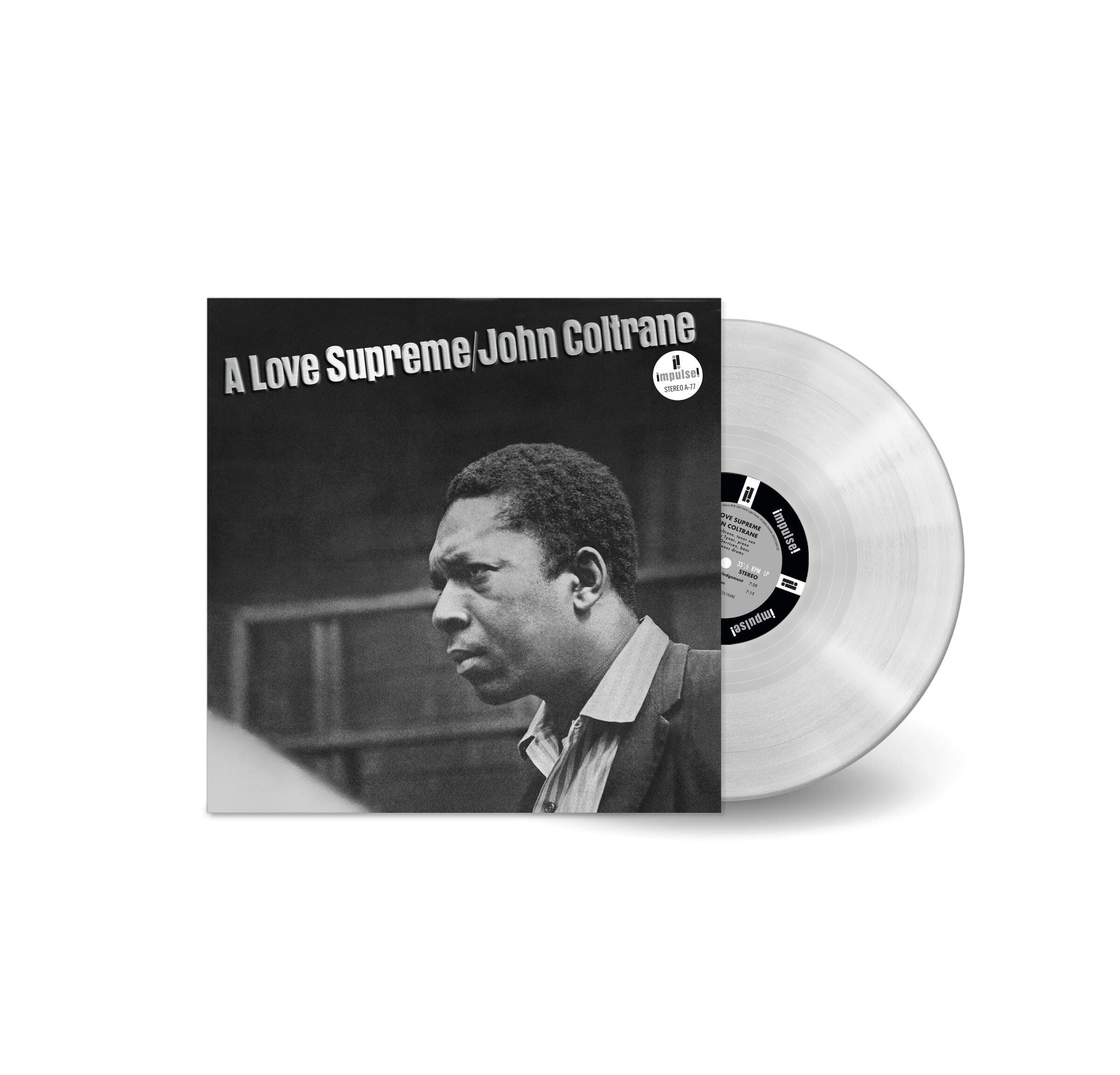 John Coltrane A Love Supreme  Exclusive Diamond Clear 60th Anniversary Edition 392256