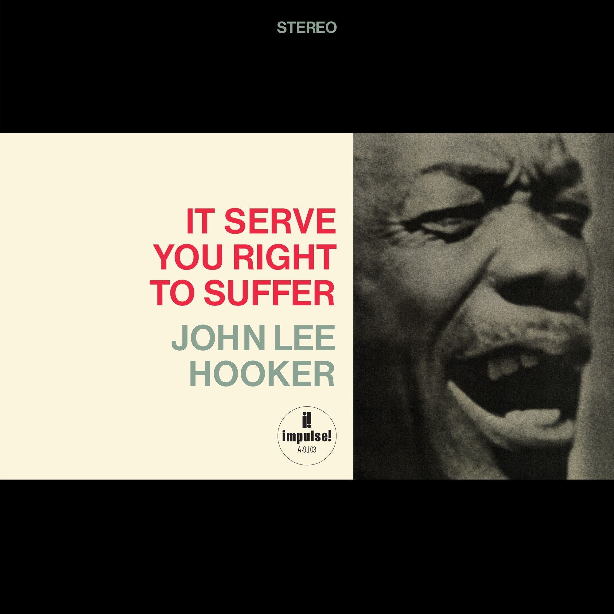 John Lee Hooker It Serve You Right To Suffer Acoustic Sounds Vinyl 391920