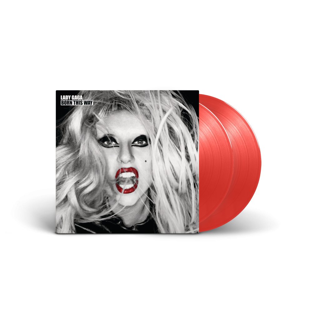 Lady Gaga Born This Way Exclusive Limited Red Vinyl 2LP 419092