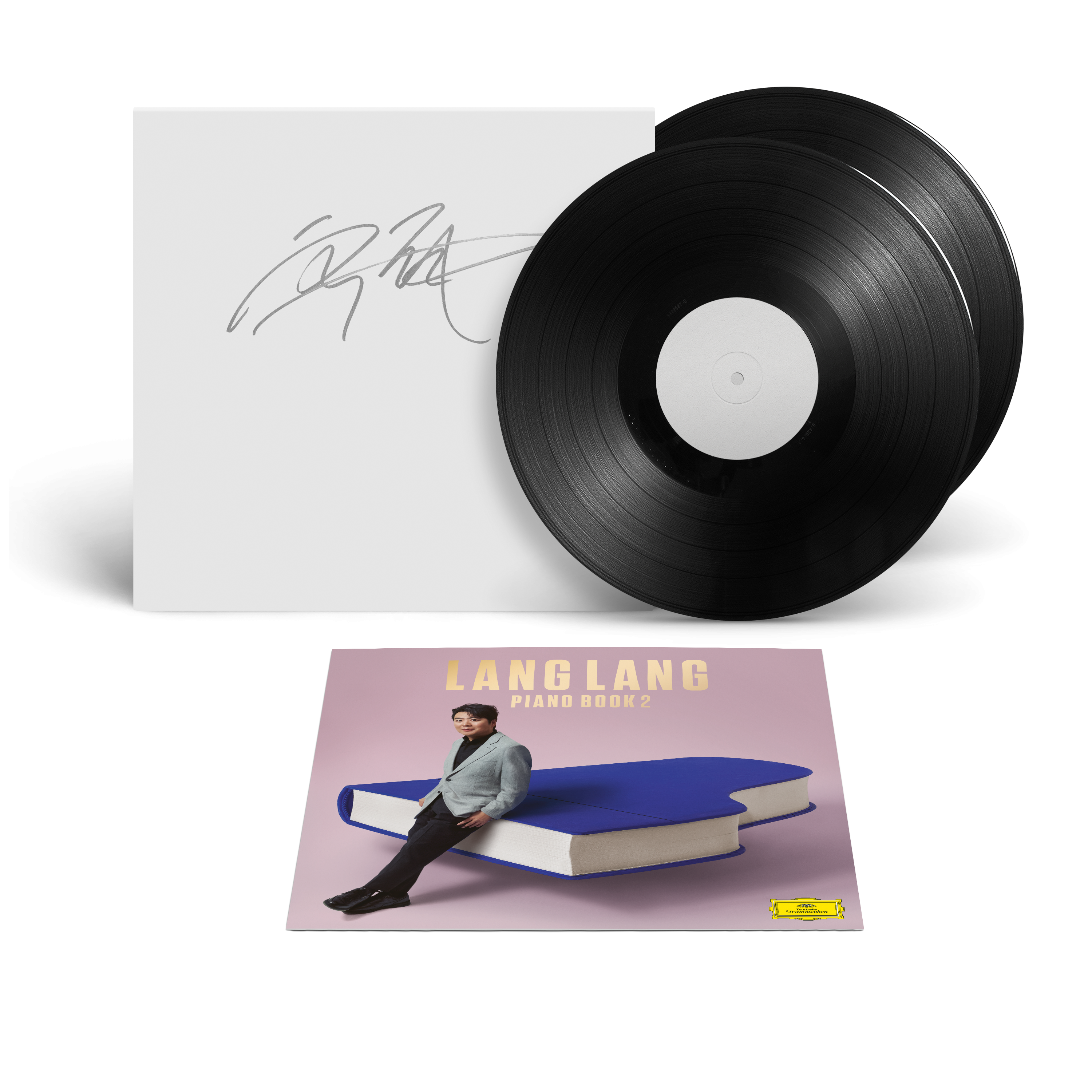 Lang Lang Piano Book 2 2LP Signiertes White Label + Covercard 419978
