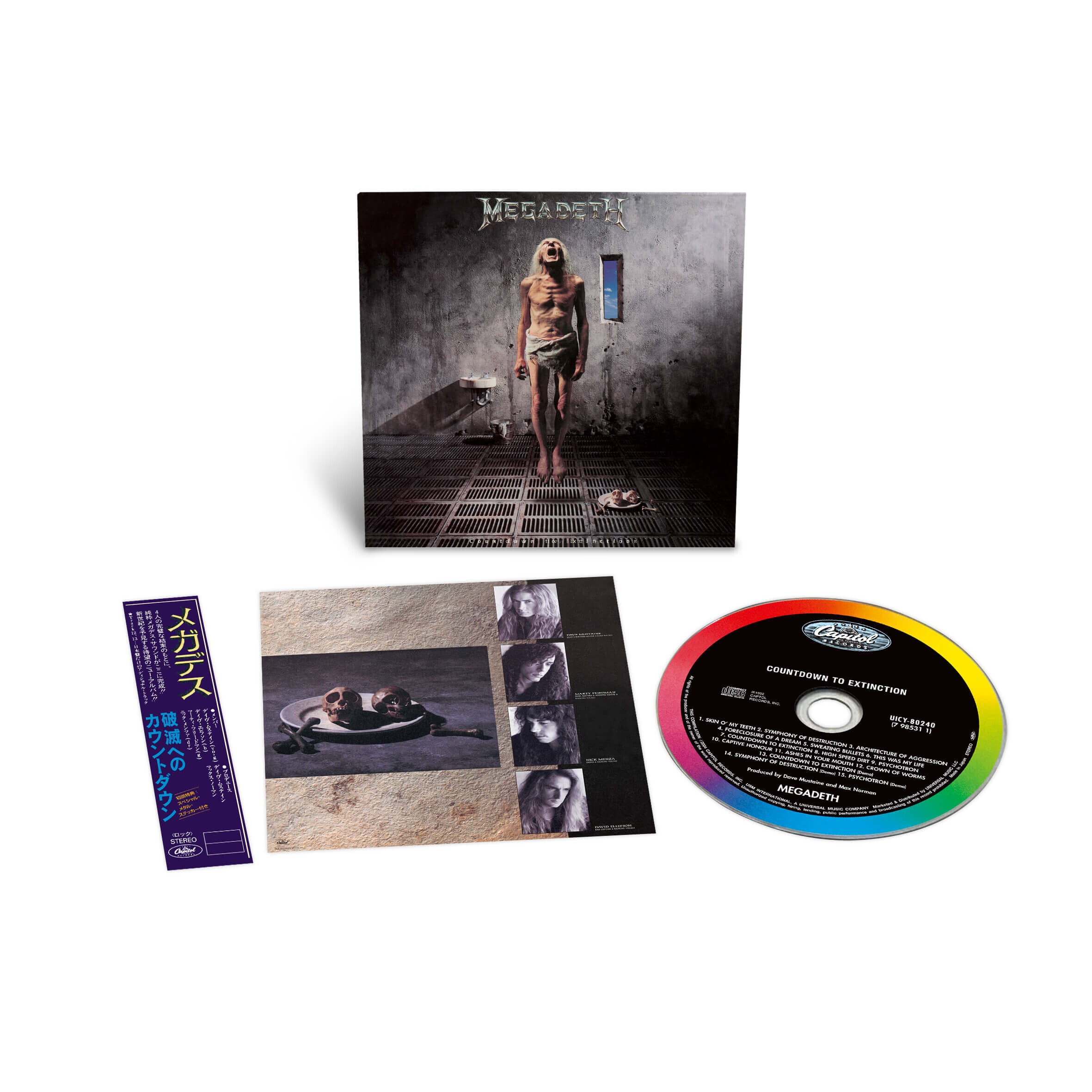 Megadeth Countdown to Extinction Limited Japanese SHM-CD 266415