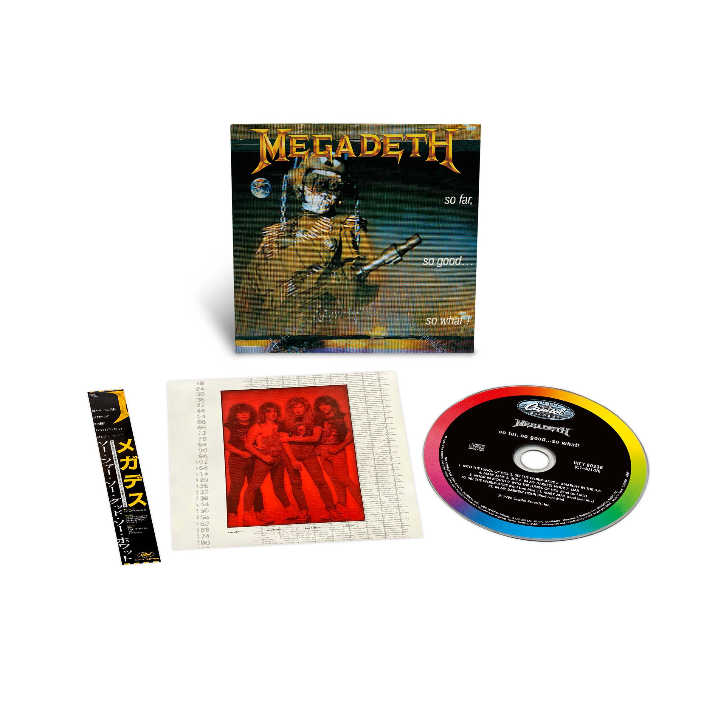 Megadeth So Far, So Good... So What! Limited Japanese SHM-CD 266401