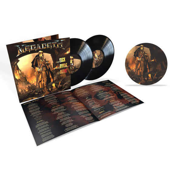 Megadeth - The Sick, The Dying… And The Dead! (Standard 2LP + Slipmat)