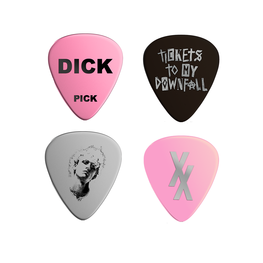 mgk Tickets Guitar Picks Plektren 425006