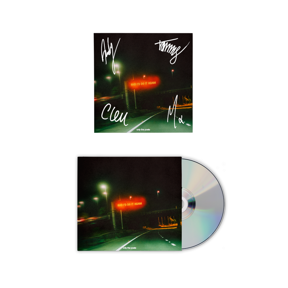 Only The Poets and i'd do it again  CD + Signed Artcard 419600