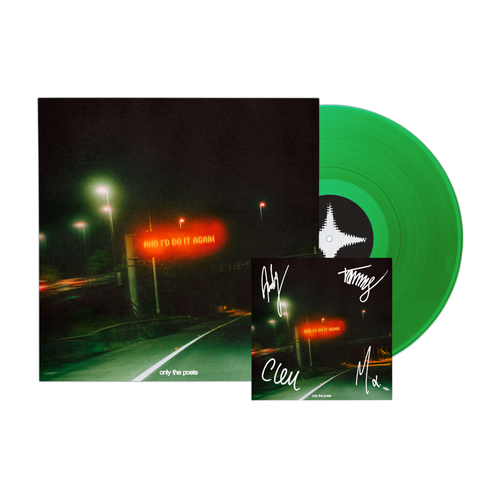 Only The Poets and i'd do it again Store Exclusive Colour Vinyl + Signed Artcard 419604