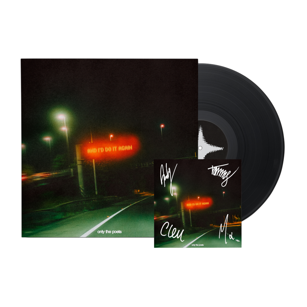 Only The Poets and i'd do it again Vinyl + Signed Artcard 419602