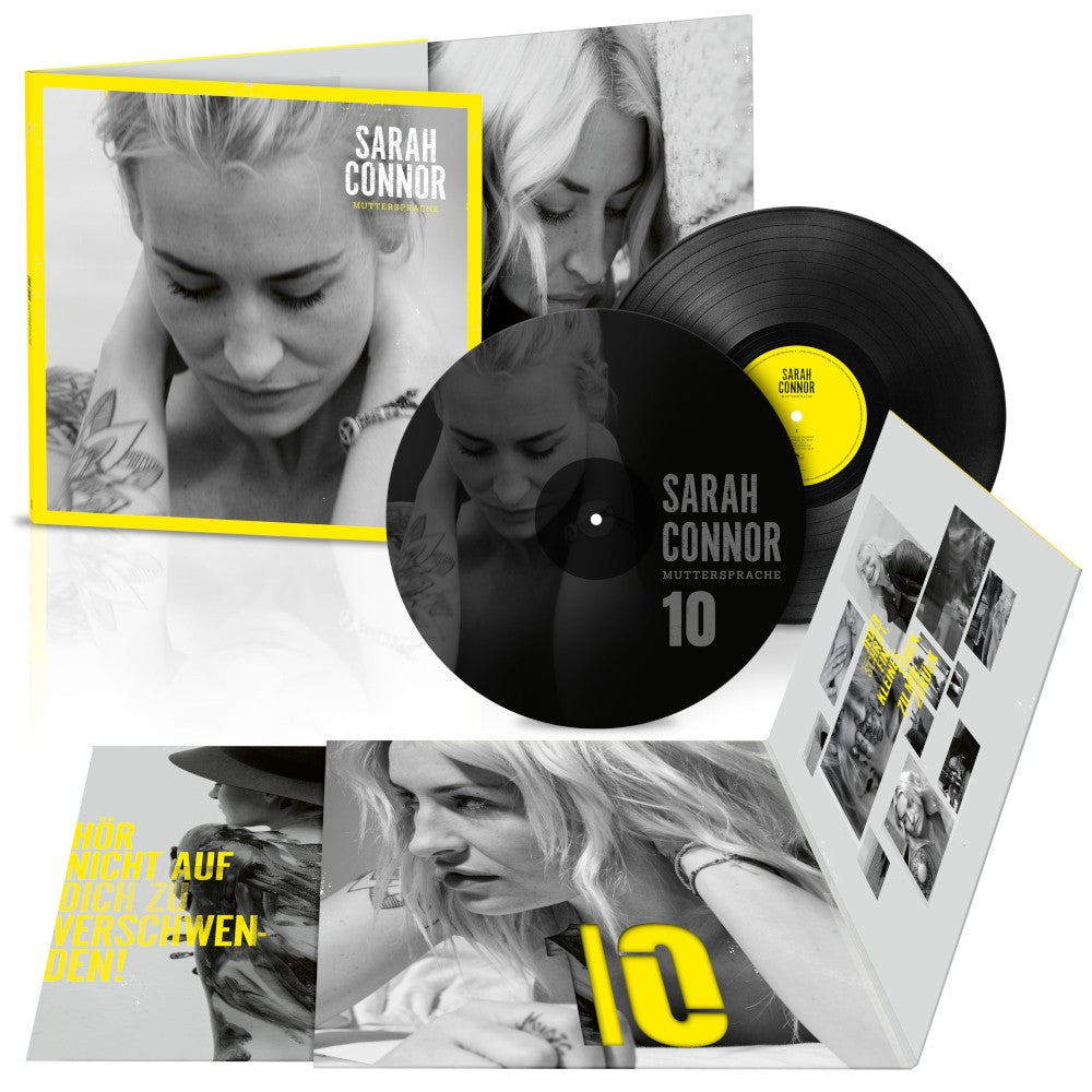 Sarah Connor Muttersprache (10 Jahre Jubiläumsedition) 2LP mit Side D Laser Etching 419114
