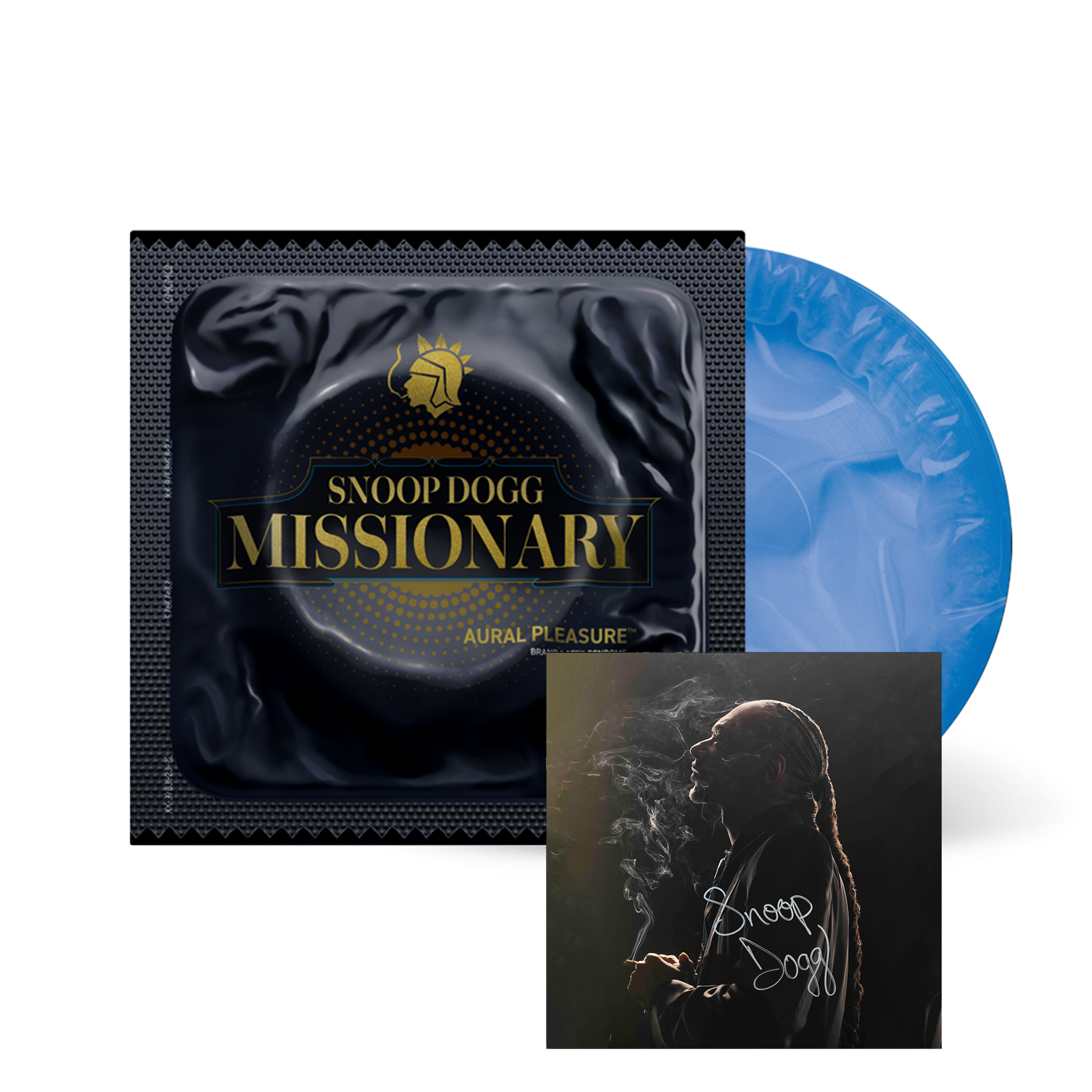 Snoop Dogg Missionary Exclusive Blue Picture Disc + Signed Art Card 392484