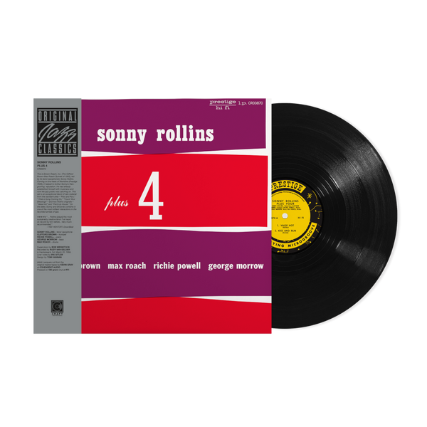Sonny Rollins - Plus 4 (Vinyl LP - Original Jazz Classics)