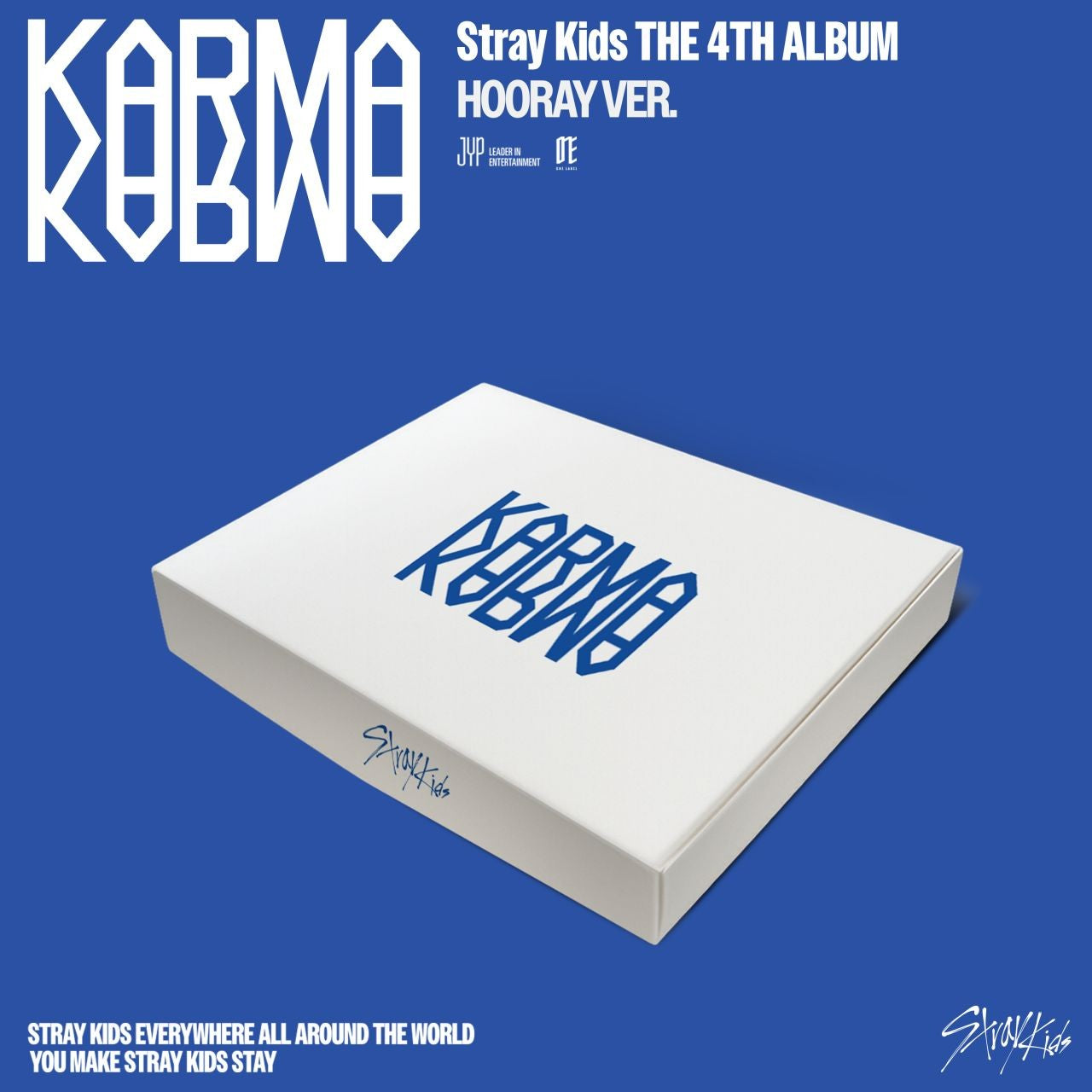 【即購入可】KARMA Vinyl CLEAR SAPPHIRE LP ver. Jz Álbum 'karma' De Stray Kids 'clear Sapphire Vinyl' | MercadoLivre