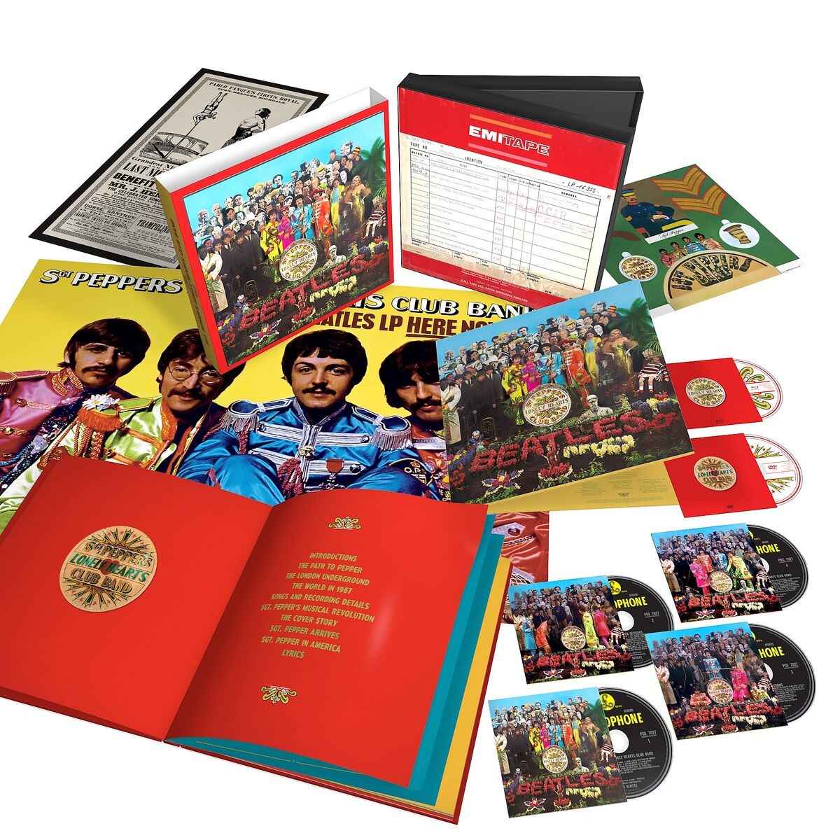 The Beatles Sgt. Pepper's Lonely Hearts Club Band Super Deluxe Box 277069