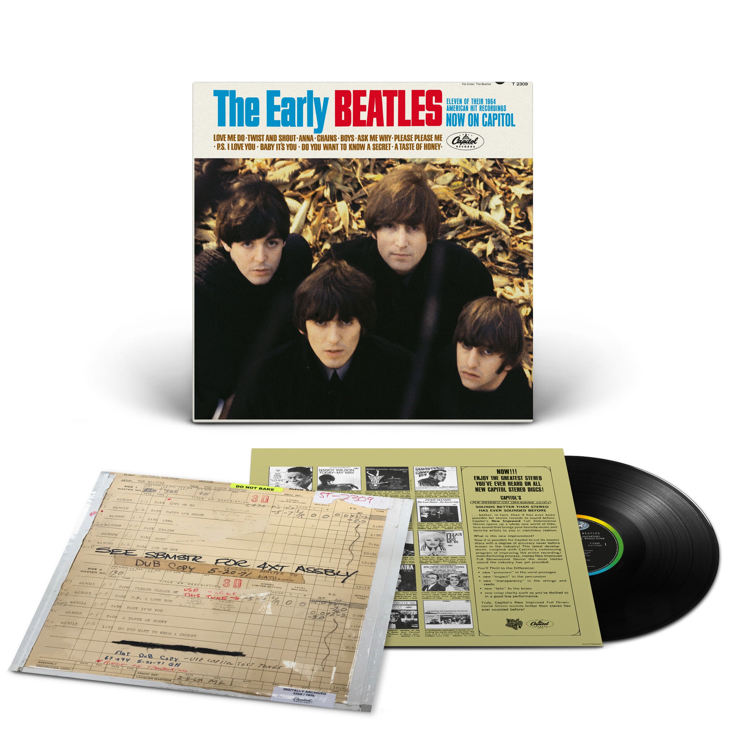 The Beatles The Early Beatles 1 LP - Black 377320