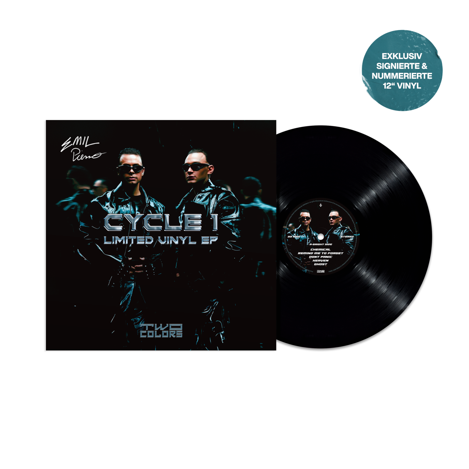 twocolors CYCLE 1 Signierte Nummerierte Limitierte Vinyl EP 431871
